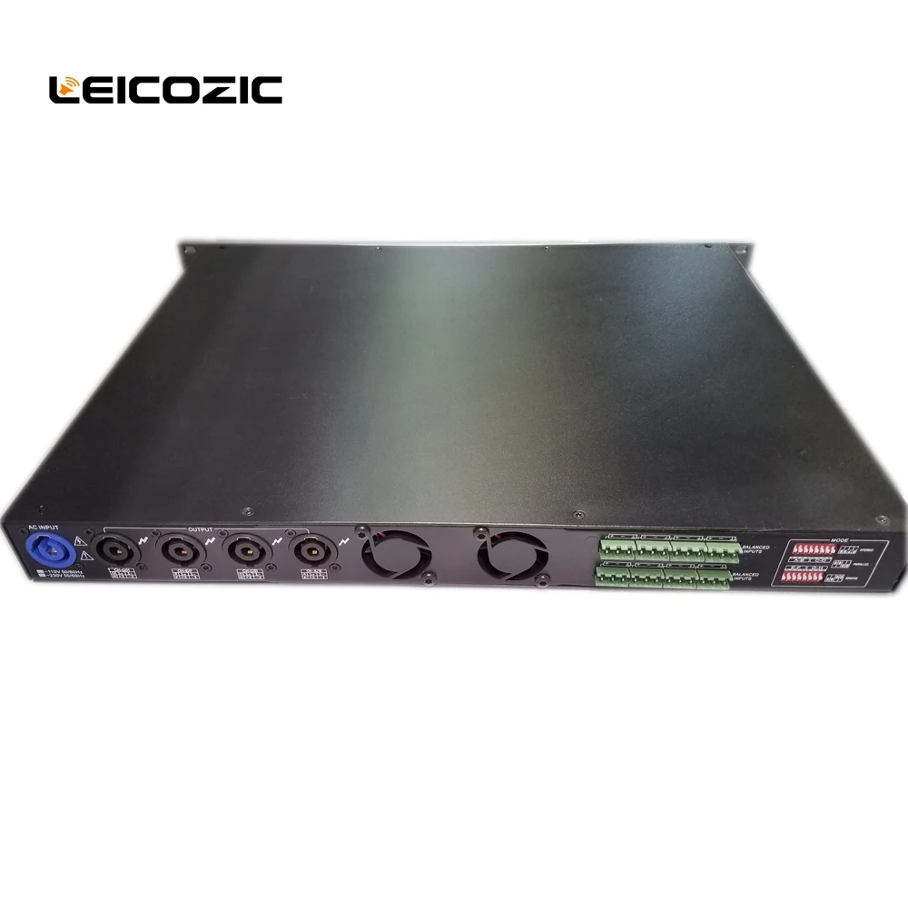 US $325.00 Leicozic DX8100 8 Channel Amplifier 100w RMS 150w Amplifier 4ohm Class D Sound Amplifiers Dj Amplifier Audio Profesional Audio