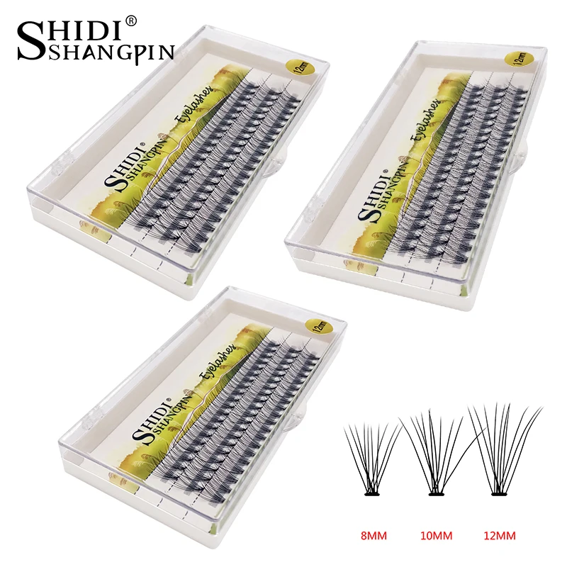 

180 pieces individual lashes 0.1mm C curl individual eyelash extension makeup kit mix false eyelashes fake lashes tweezers
