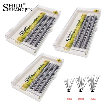 

180 pieces individual lashes 0.1mm C curl individual eyelash extension makeup kit mix false eyelashes fake lashes tweezers