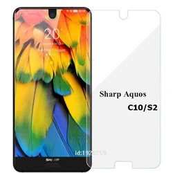 На Алиэкспресс купить стекло для смартфона for sharp aquos s2 s 2 tempered glass 9h high quality protective film explosion-proof screen protector for sharp aquos c10 case
