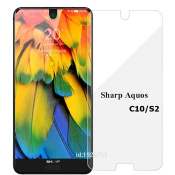 Перейти на Алиэкспресс и купить Для Sharp Aquos S2 S 2 закаленное стекло 9H Высококачественная защитная пленка Взрывозащищенная защитная пленка для Sharp Aquos C10 чехол