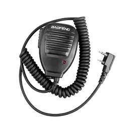 Динамик микрофон 2 способ наушники прочный переговорные с индикатором H21 радио мини-гарнитура для BF 888 S UV5R Динамик