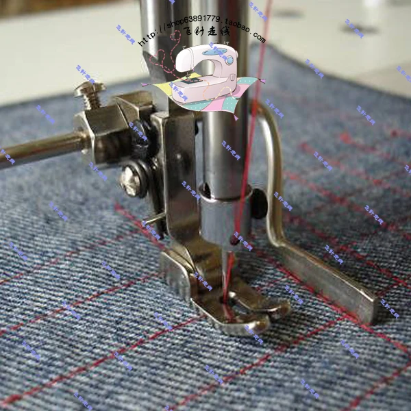 Промышленные детали швейной машины flatcar вспомогательный прямой стежок квилтинг прижимная лапка направляющий стержень о двойном шве направляющий стержень