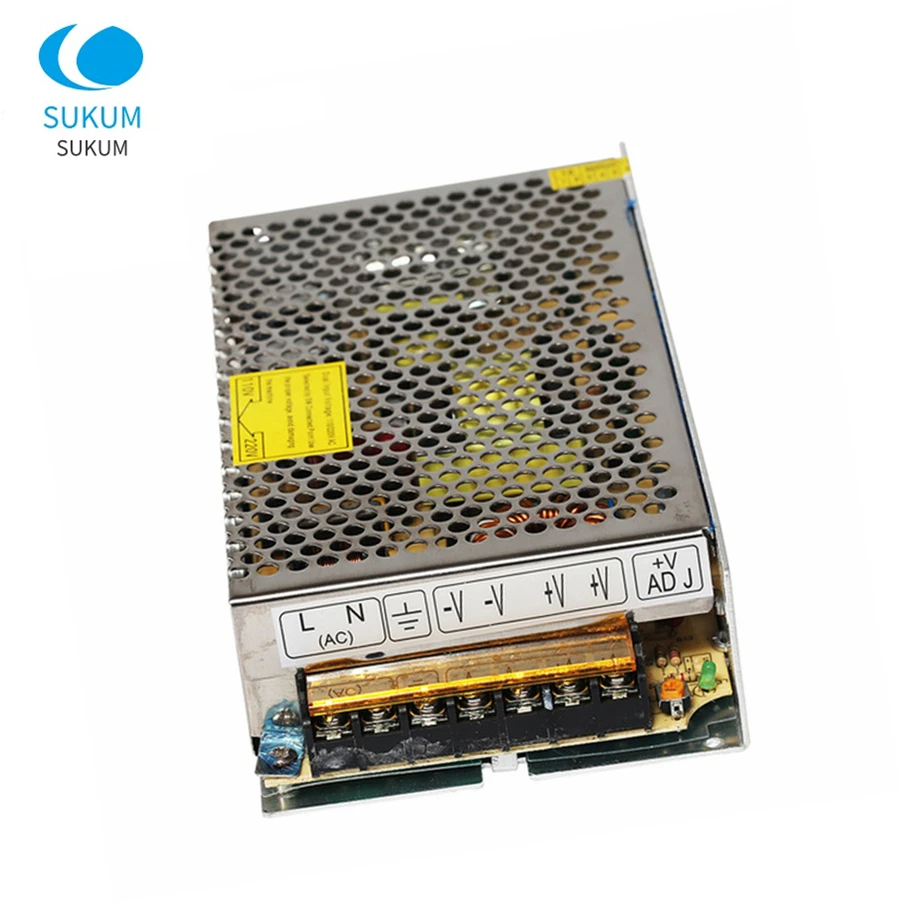 

120W 12V 10A CCTV Camera Little Single Switching Power Supply AC100-120V/200-240V input to DC12V Output for LED Strip Lights