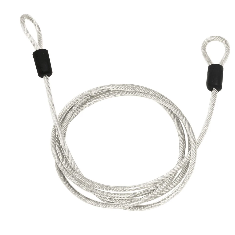 100cm Cycling Bike Bicycle Lock Wire Double End Loop Security Loop Cable Lock Scooter U-Lock