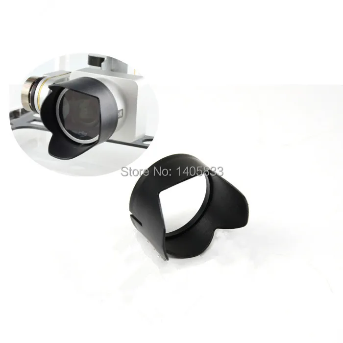 DJI Phantom 3 Professional And Advanced Carbon Fiber Gimbal Guard And Camera Lens Cover Cap And Camera Lens Sun Hood Sunshade Cap Kit