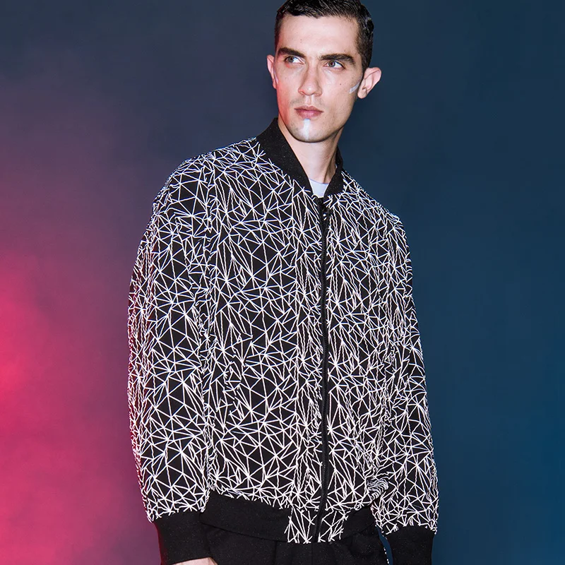 Beverry Fashion Night Reflective Jacket Men Safe Running Men Bomber Jacket Cycling Coat Tactical Jackets Beverry Fashion Night Reflective Jacket Men Safe Running Men Bomber Jacket Cycling Coat Tactical Jackets