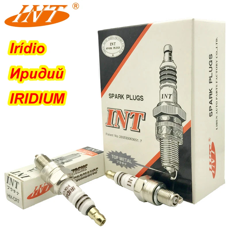 

2PCS INT Iridium Bougie Spark Plug HIX-CR7 FOR CR7HIX CR7HSA CR7HS CR7HVX A7RTC A7TC candel A6RTC A7TP IU22 IUF22 Z7G bujia CD90