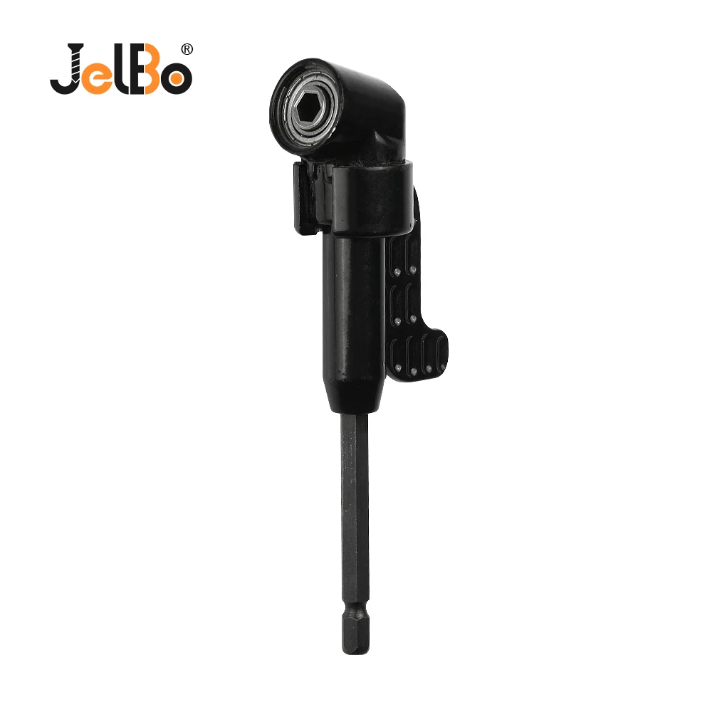 

JelBo 105 Degree Angle Extension Drills Bit 1/4 Inch Universal Hex Handle Drill Bit Socket Holder Adaptor Car Repair Tool