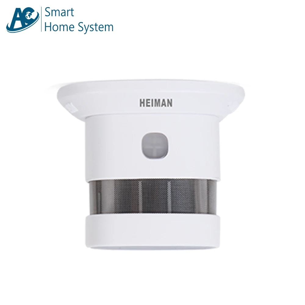 

High Quality Electronic Smoking Device Mini Simplisafe Celling Mounted Fire Alarm Standalone Plastic Smoke Detector