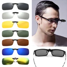 1pcs Driving Night Vision Lens Anti-UVA Anti-UVB RRiding Sunglasses Clip Unisex Polarized Clip On Sunglasses 1pcs Driving Night Vision Lens Anti-UVA Anti-UVB RRiding Sunglasses Clip Unisex Polarized Clip On Sunglasses