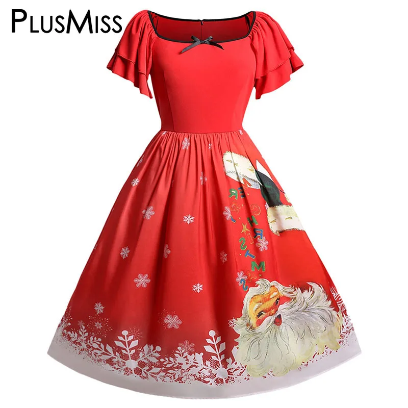 retro christmas party dresses