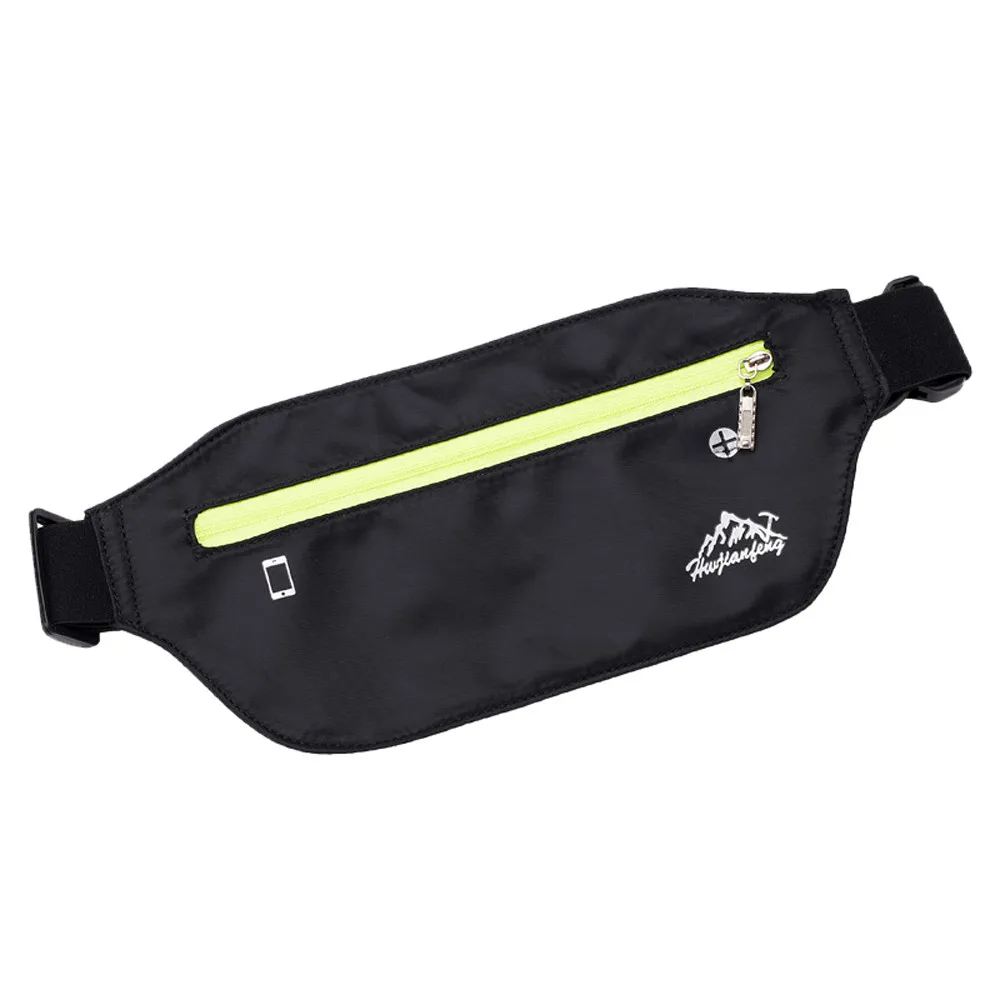 

Casual Waist Bag Women Travel Neutral Pure Color Water Repellent Nylon Messenger Chest Bag Belt Bag Women