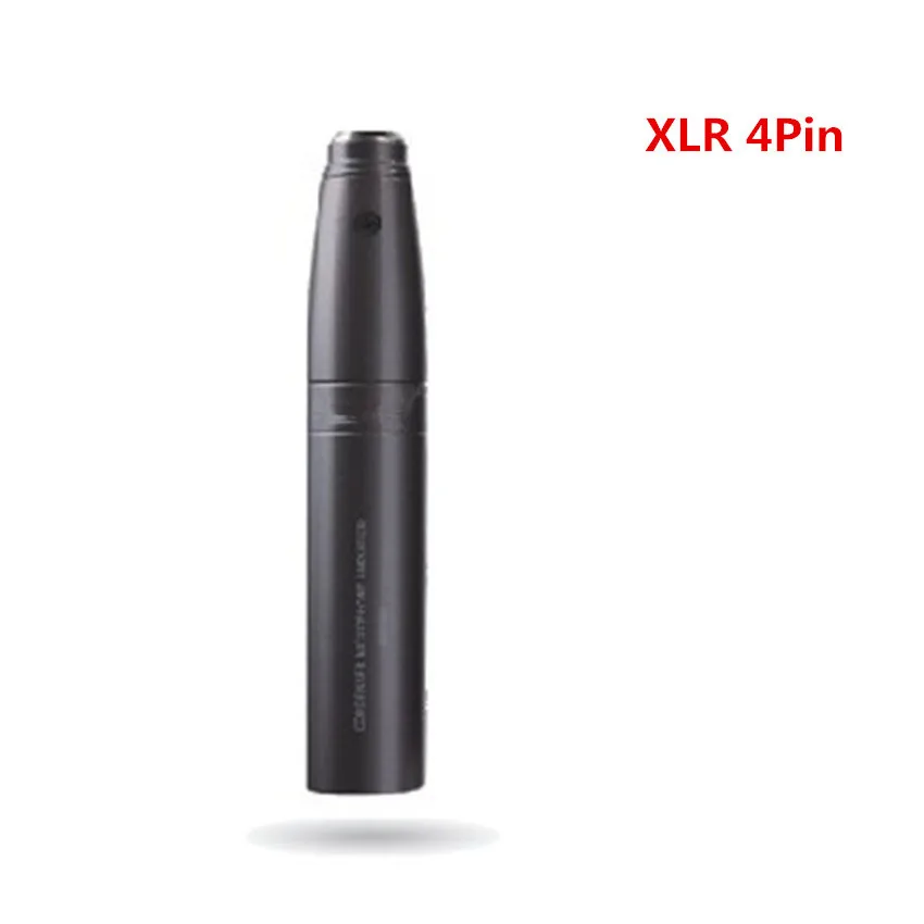 Профессиональный микрофон XLR Mini 3pin Feale to 3Pin Male Phantom Разъем для большинства XLR-Mini 3pin микшер адаптер питания - Цвет: Красный