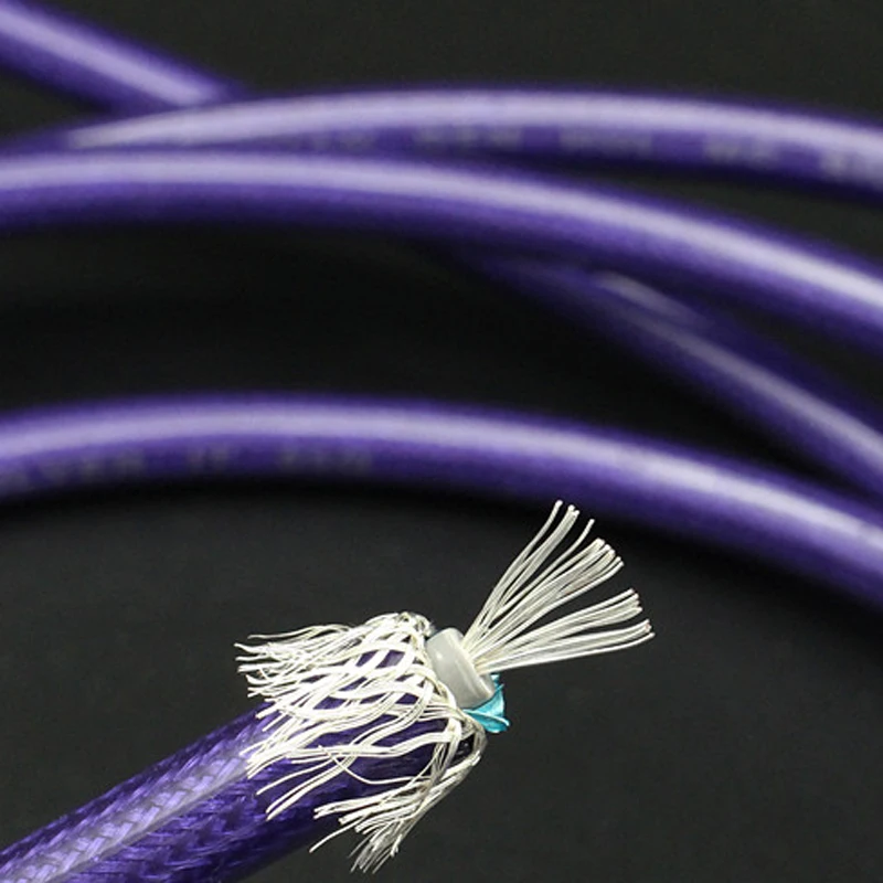

Hifi VDH Silver Plated Bulk Cable Professional DVD Amplifier Coaxial Bulk Cable