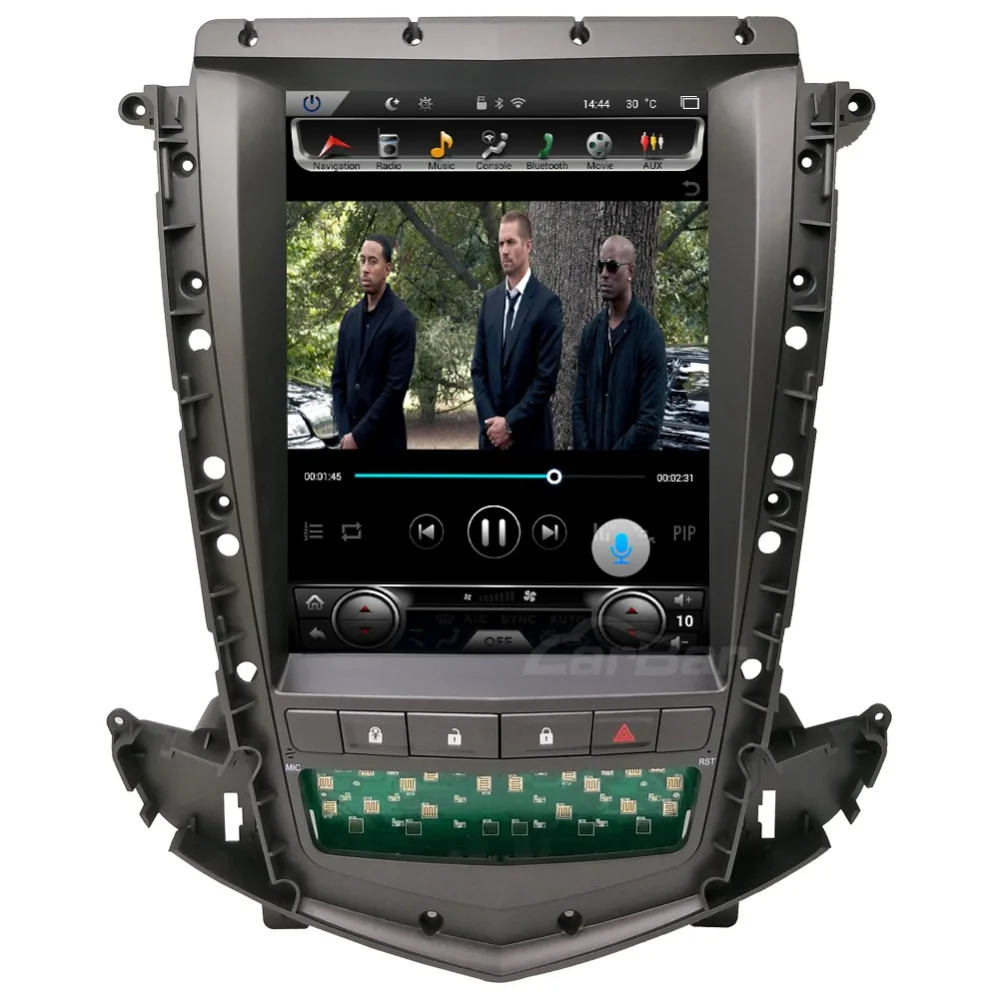 10," вертикальный огромный экран 1024*768 Android автомобильный DVD gps навигатор радио плеер для Cadillac SRX 2010 2011 2012 ram 2 Гб 4 ядра