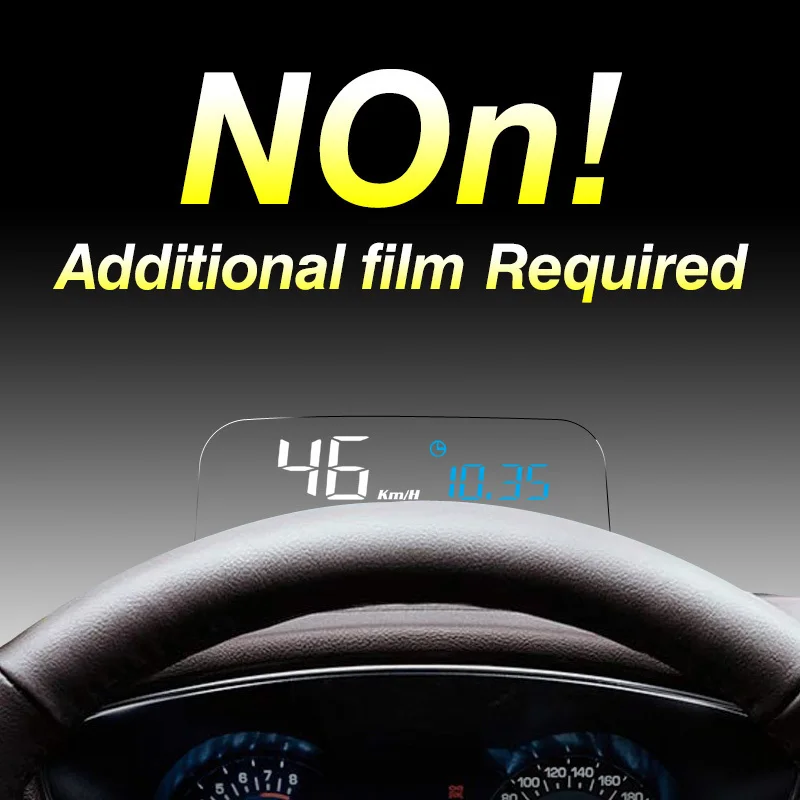2018 новый автомобильный HUD Дисплей OBD2 II EUOBD система предупреждения о превышении