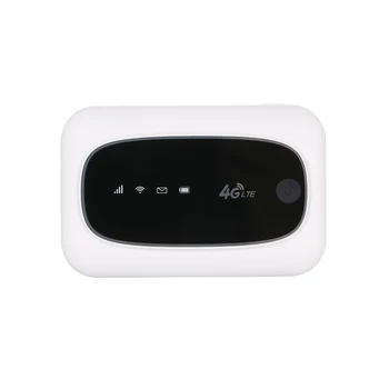 

Portable 4G LTE CAT4 150M Unlock Mobile WiFi Hotspot Wireless Wifi Router SIM Card Use For Travel /Home /Office (Black/White)