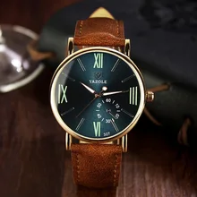 2017 YAZOLE 327 Mode Casual hommes D’affaires Quartz Montre-Bracelet Femme Montres Dames robe montre Femme Horloge Filles Montres