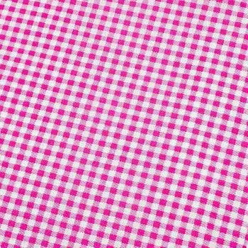 

1 piece 100% Hot Pink Checks Printed Cotton Fabric Plain Home textileTilda Cloth Patchwork Quilting Tissue 150*50cm" PB135