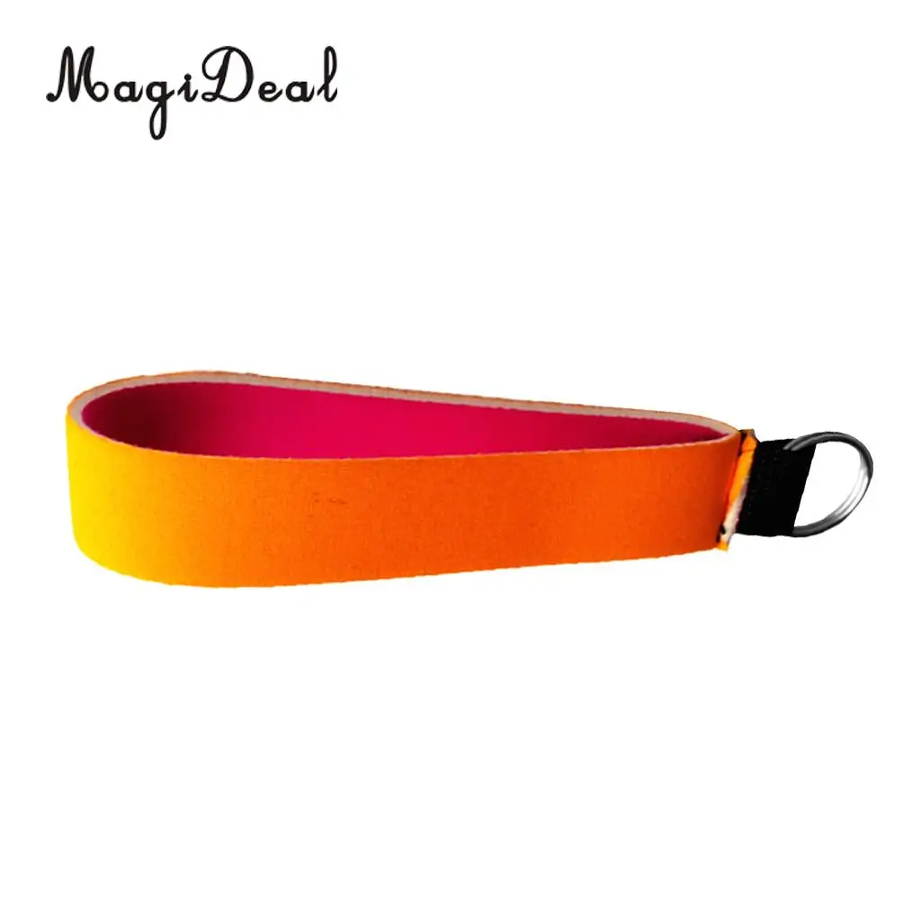 MagiDeal Neoprene Key Fob Wristlet Keychain Key Holder Keyring Hand Wrist Strap for Water Sports Beach Swimming Jogging Boating