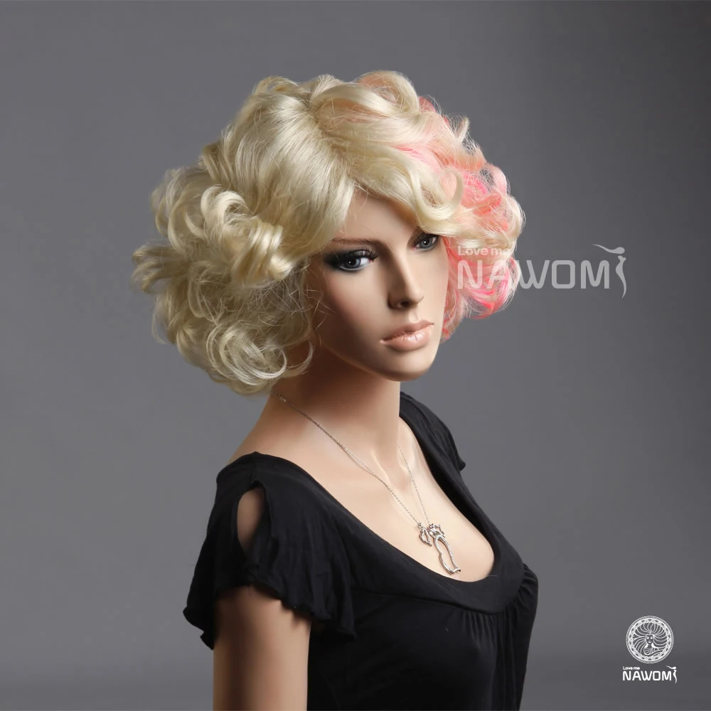 Nawom Brand Celebrity Style Women Sexy Ladygaga Same Wigs Hair