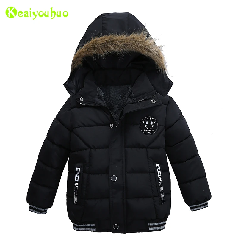 Baby Boys Jacket 2019 Autumn Winter Jacket For Boys Children Jacket Kids Hooded Warm Outerwear Coat For Boy Clothes 2 3 4 5 Year