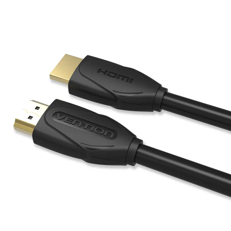 Vention HDMI Cable 1m 2m 3m 5m 1.4V 1080P Gold Plated HDMI Adapter Cable 3D With Ethernet For PS4 DVD Apple TV Laptop Projector