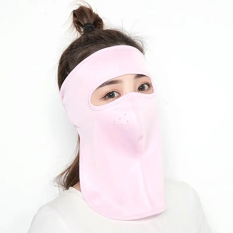 Полная маска для лица дышащая УФ-защита солнцезащитные Маски защита для шеи наружная велосипедная маска