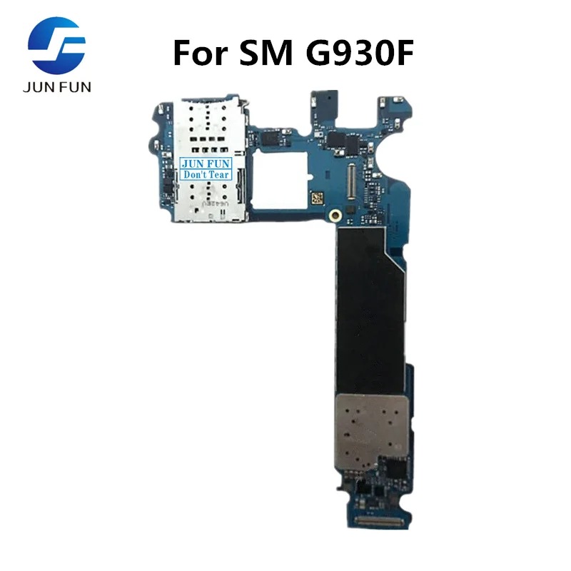 Бренд Jun Fun оригинальная разблокированная материнская плата для samsung Galaxy S7 G930F, 32 ГБ Европейская версия для Galaxy S7 G930F логическая плата