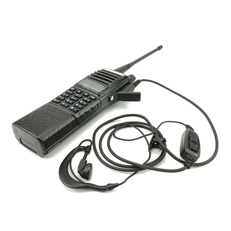 Портативная рация Baofeng UV 82 Plus 10 км двойная PTT 3800 мАч два диапазона портативный кв