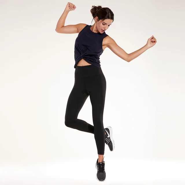 Women’s Back Zip Pocket Active pants Running Leggings
