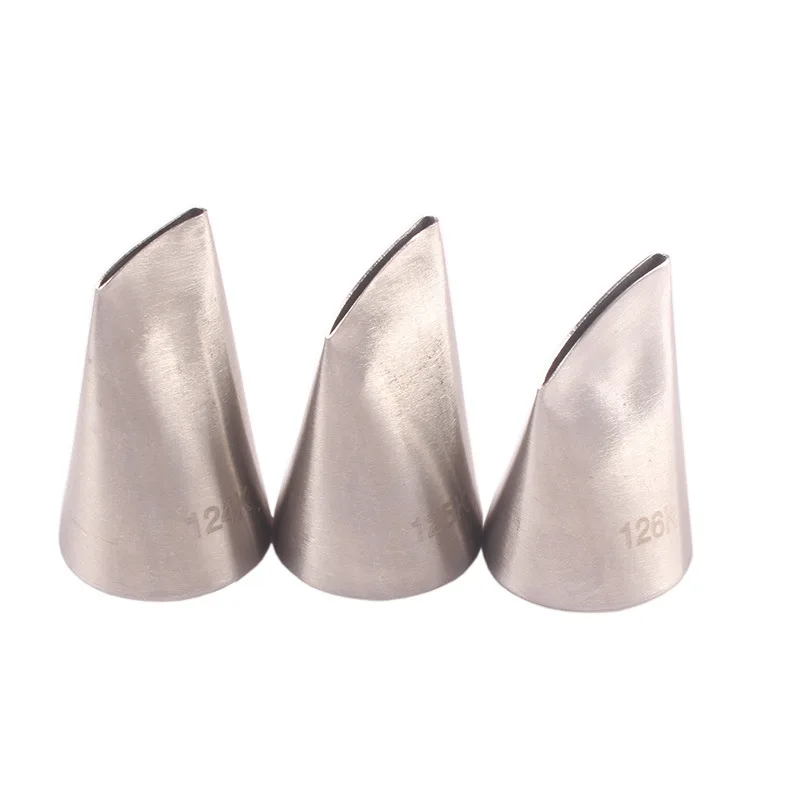 

3pcs Austin Rose Nozzles Cake Decorating Tips Stainless Steel Pastry For Cream Icing Tips Baking Pastry Tools 124K 125K 126K
