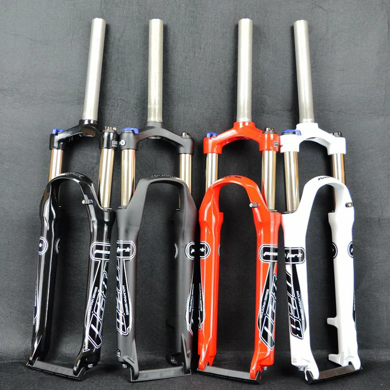 

PASAK bicycle fork 26inch mountain bikes fork 26" Suspension Bike Bicycle MTB Fork Manual Contorl Alloy Disc Brake