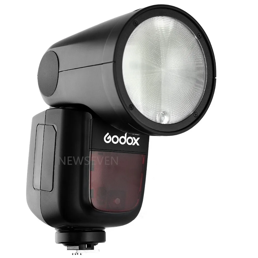 Предварительный заказ круглая вспышка Godox V1 для камеры CANON NIKON SONY R2 TTL фонарик с Xpro
