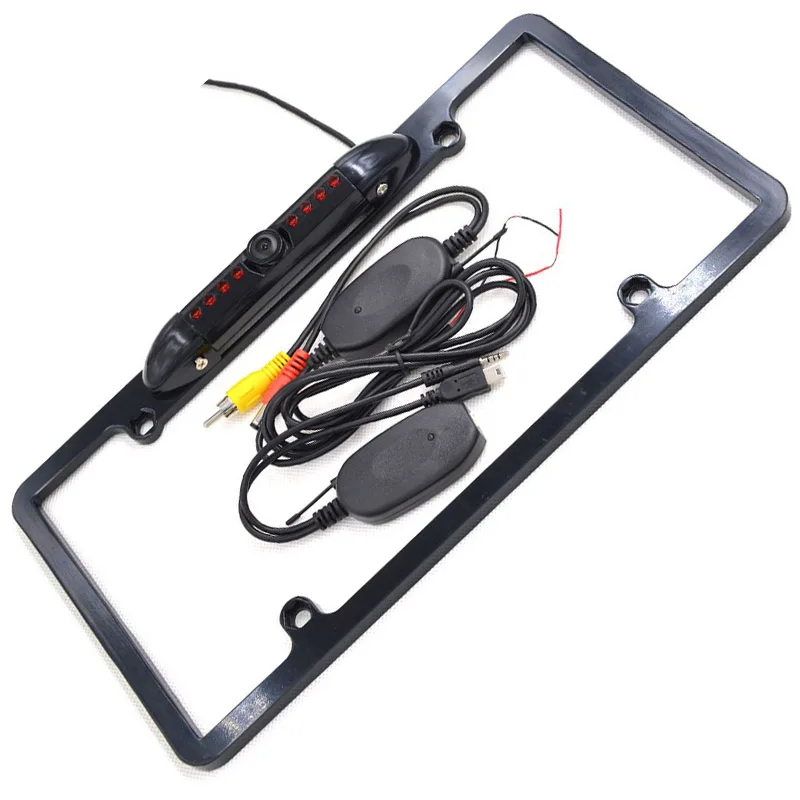 Buy 8 IR Infrared Light License Plate Frame Wireless