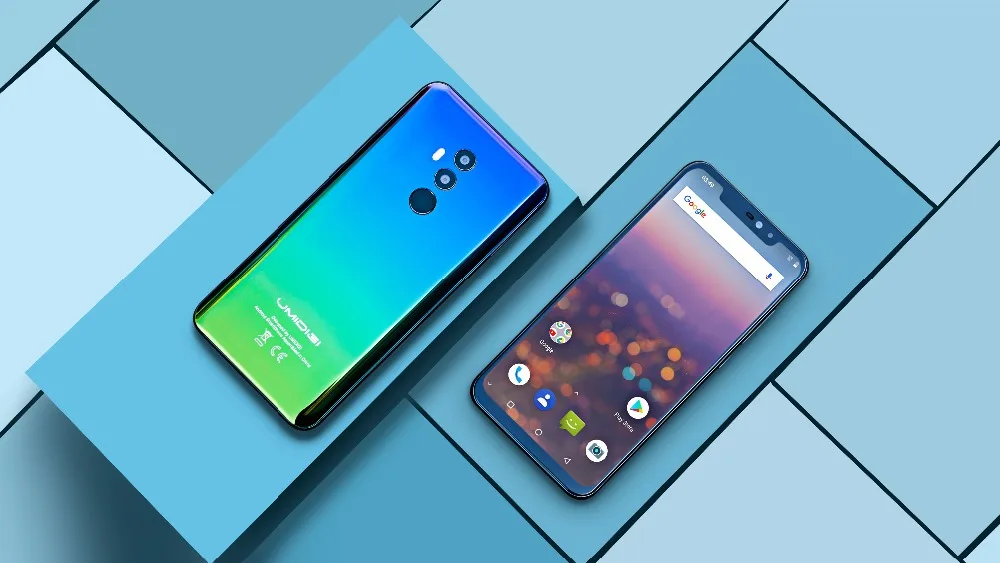 UMIDIGI Z2 глобальная версия Android 8,1 6," FHD+ полный дисплей Helio P23 6 ГБ+ 64 Гб Двойная камера 16 Мп+ 8 Мп 3850 мАч Face ID 4G смартфон