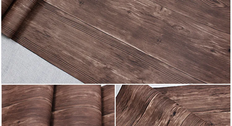 53cmx10m 4 colors choose Retro Nostalgic Imitation Wood Grain Wallpaper 3D Non-woven Fabric TV Sofa Background Wallpaper Bedroom 53cmx10m 4 colors choose Retro Nostalgic Imitation Wood Grain Wallpaper 3D Non-woven Fabric TV Sofa Background Wallpaper Bedroom