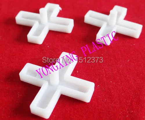 

500pcs/bag 8.0mm with handle plastic cross/ tice spacer/tracker/locating/ceramic cross white color locate the ceramic tile
