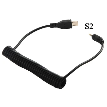 

2.5mm 3.5mm Shutter Release Cable Line Wireless Timer Remote Control Cord Connection for Canon Nikon Sony Penta Panasonic