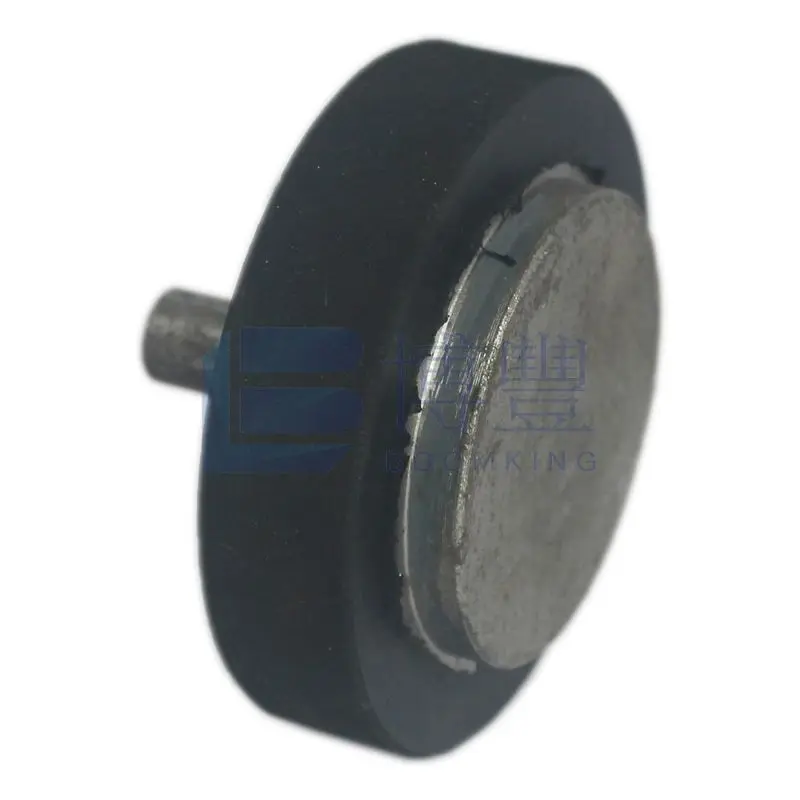 Diameter 80mm Idler wheel,Rubber wheel for glass shape machine. glass