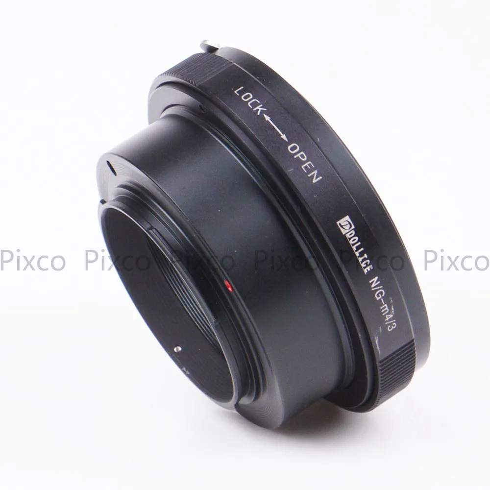 Адаптер объектива dollice подходит для Nikon F Mount G Lens подходит для камеры Micro Four Thirds 4/3 для встроенного управления диафрагмой