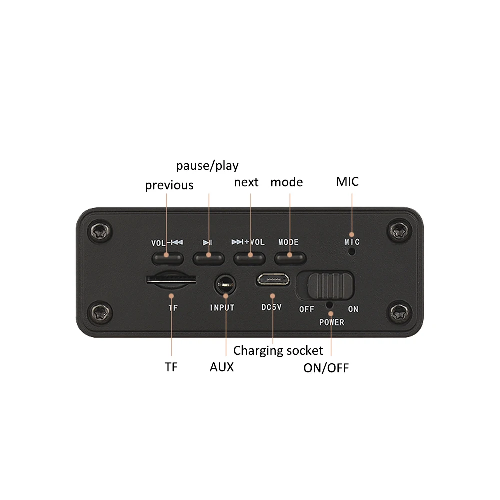 Abuzhen HiFi Bluetooth динамик портативный стерео Беспроводная "аltavoz" динамик s светодиодный экран Поддержка FM устройство Hands Free Boombox для телефона ПК