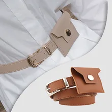 Engyee модные женские туфли Небольшая поясная сумка Роскошные поясная карман Лето талии сумка Женская кожаная обувь Ремни пакет держатель Портмоне Мини