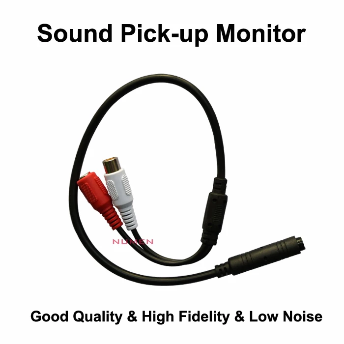 

Mic Audio Microphone CCTV mini microphone Audio Mic Clear Sound Pick up Device for IP Camera DVR System concealed Wide Range