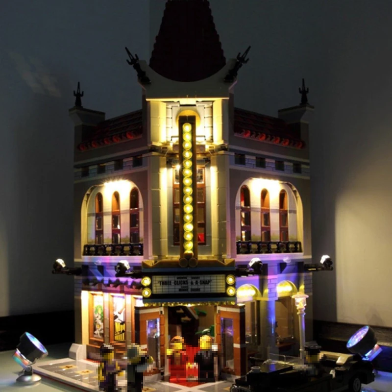 Набор со светодиодной подсветкой для конструктора Lego 10232 строительные блоки
