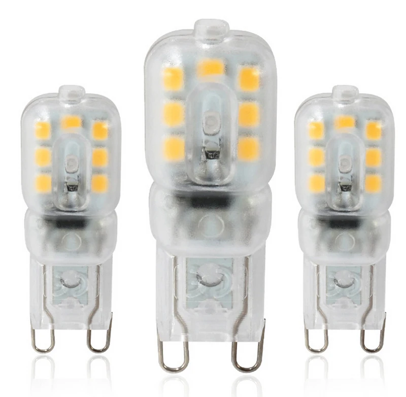 NEW g9 led 5W AC 220V 230V 240V G9 lampara Led bulb SMD 2835 LED g9