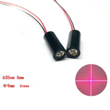 635 нм 5 мВт красный крест лазер 90 градусов крест лазерный модуль лазерный крест лазерный позиционирование свет