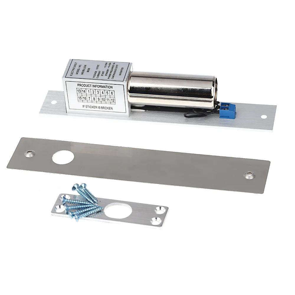 Drop Bolt Electric Lock Induction Auto Deadbolt Door Lock For