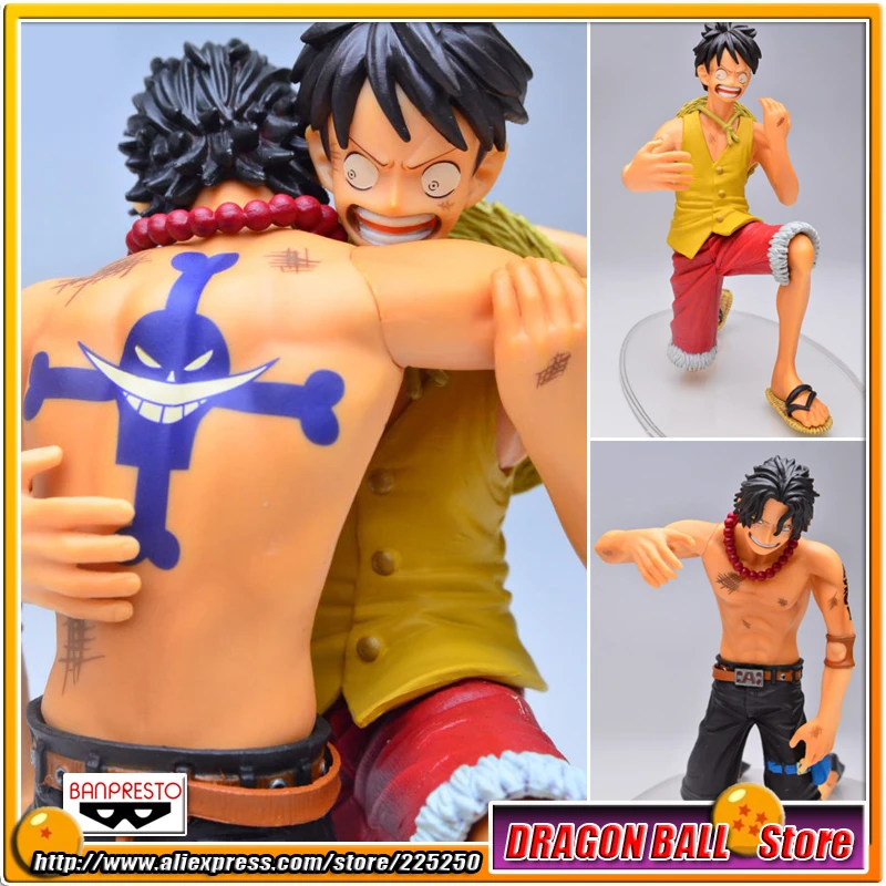 Japan Anime One Piece Original Banpresto Dramatic Showcase Pvc Figure 5th Season Vol 1 Luffy Ace Pvc Figure Dramatic Showcaseone Piece Aliexpress